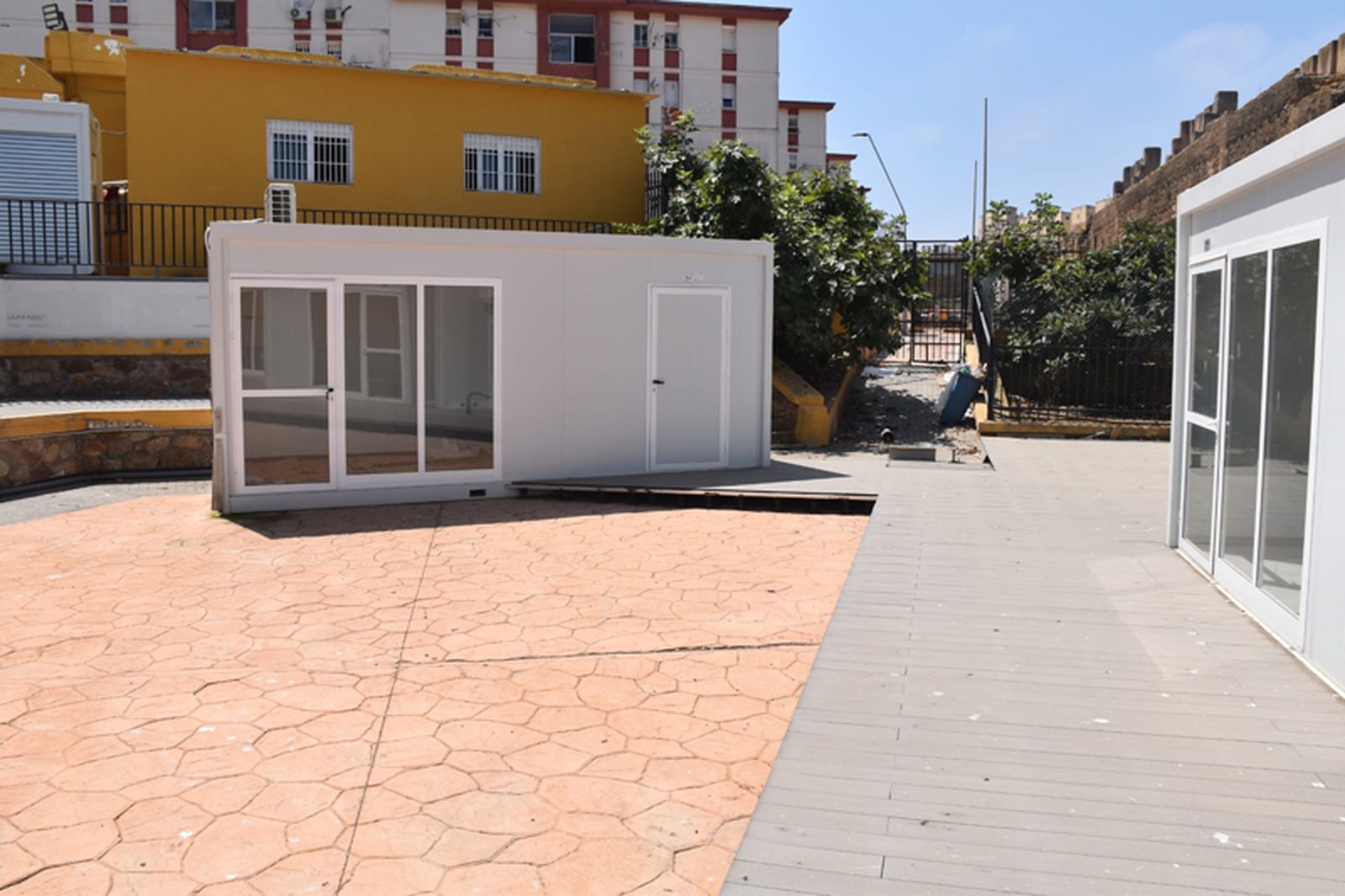 Una de las casetas instaladas. / FOTO NICOL'S