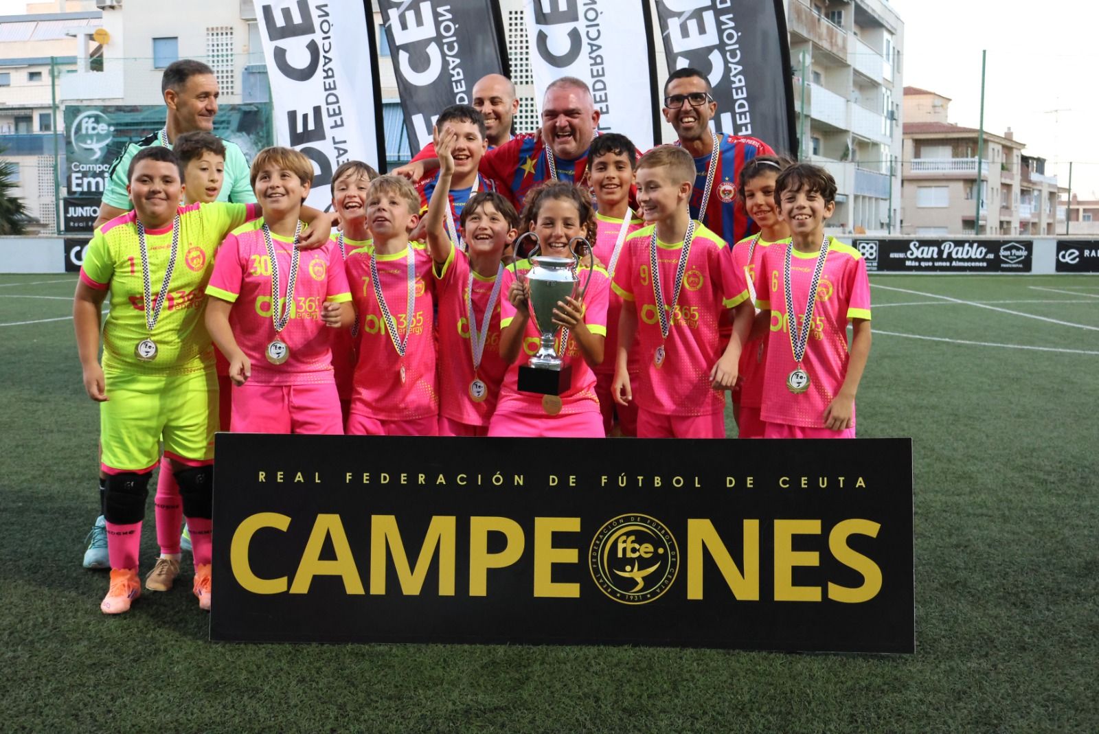 El CD Puerto se proclama campeón de la Primera Autonómica Benjamín