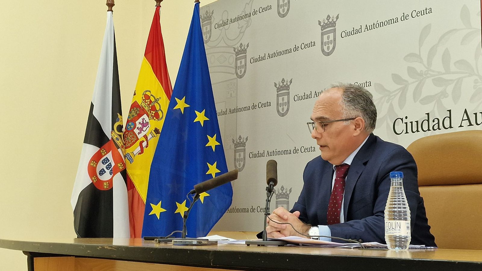 El consejero de Gobernación y Presidencia, Alberto Gaitán