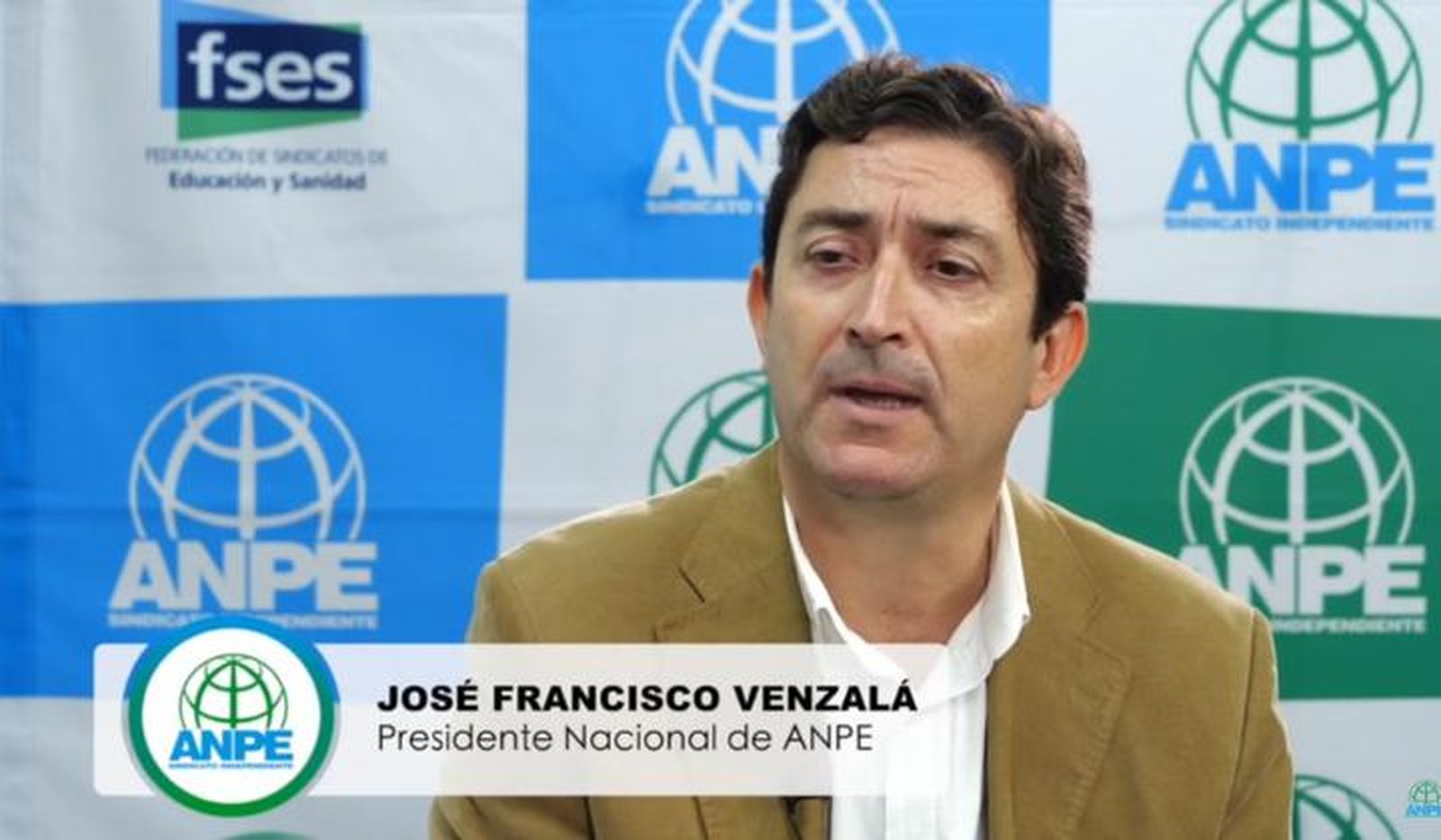 Francisco Venzalá, presidente nacional de ANPE