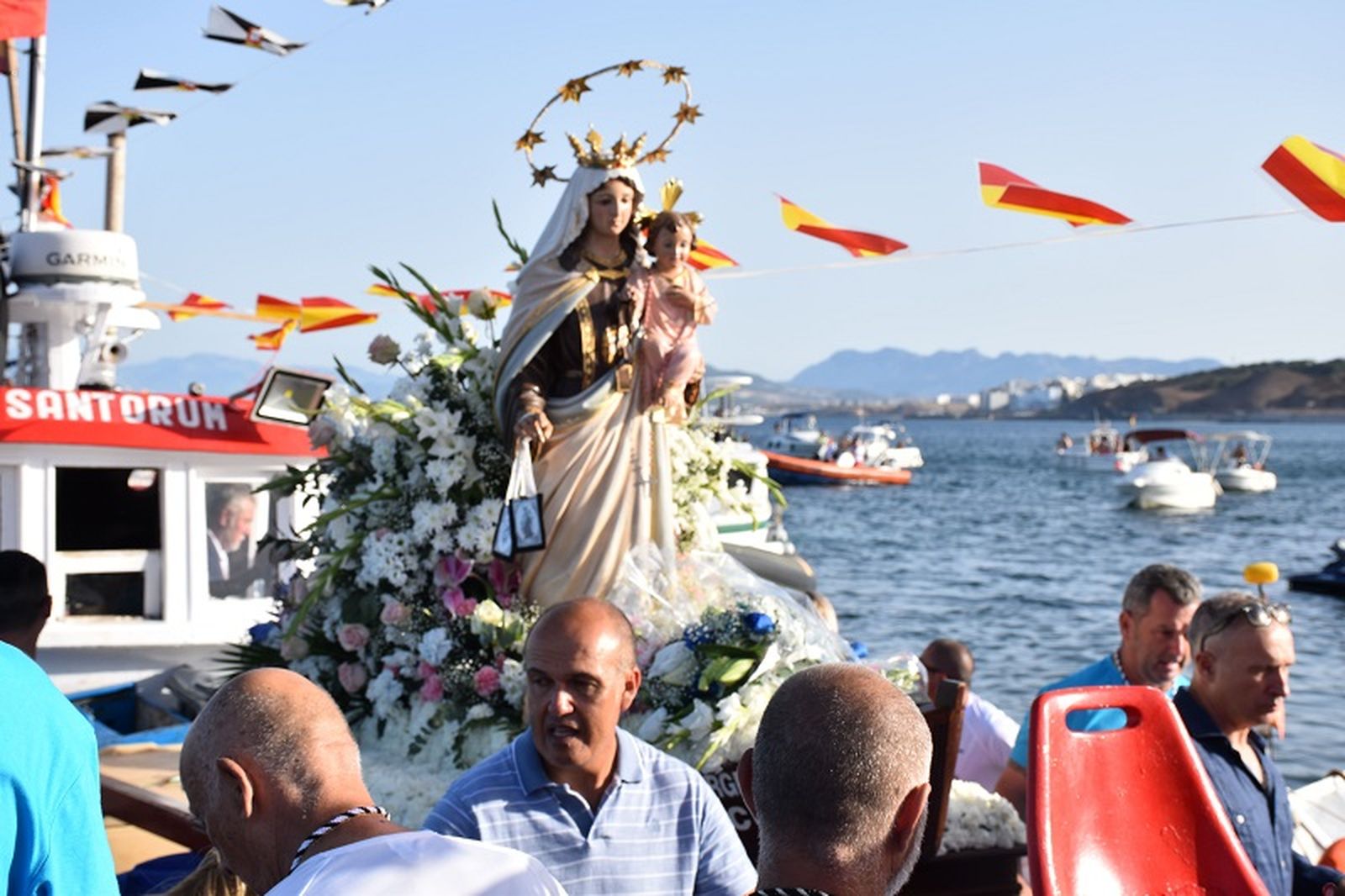 La Virgen del Carmen de La Almadraba / FOTO NICOL'S