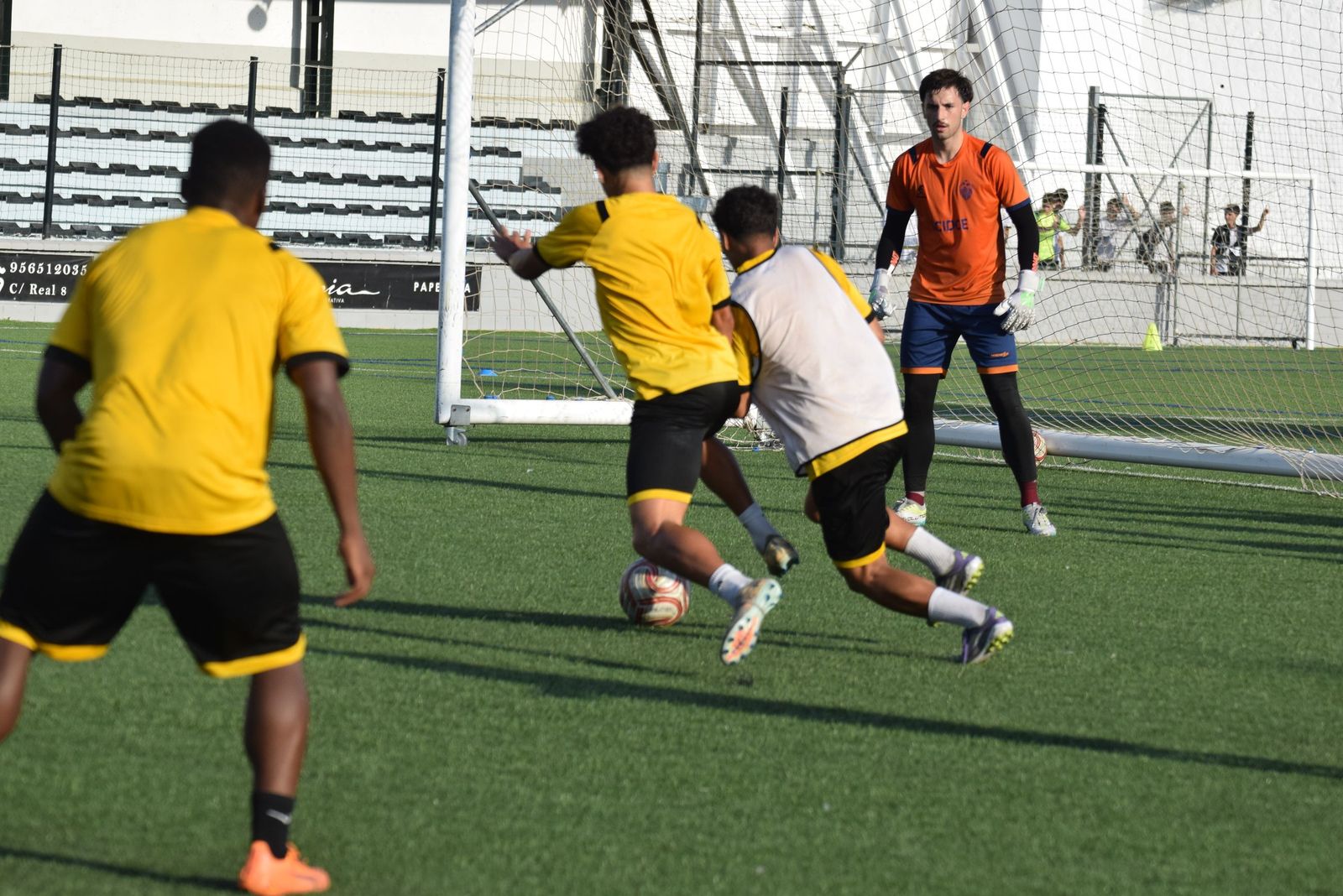 Entrenamiento Sporting Atlético