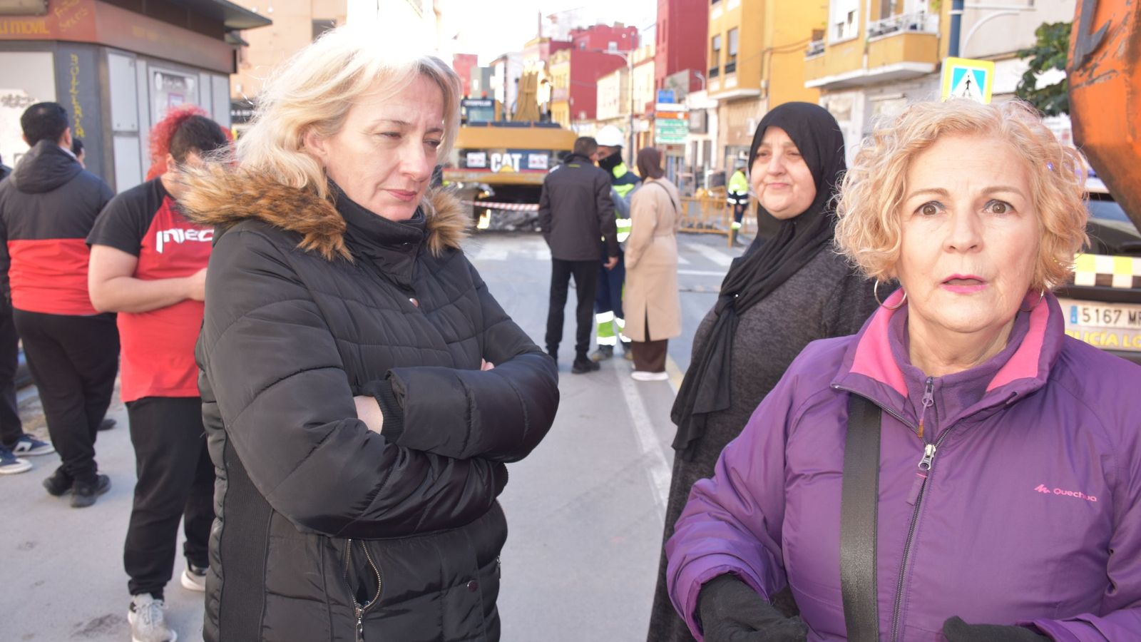 Pepi, dueña de la cafetería Macabu, Sabah y Maite
