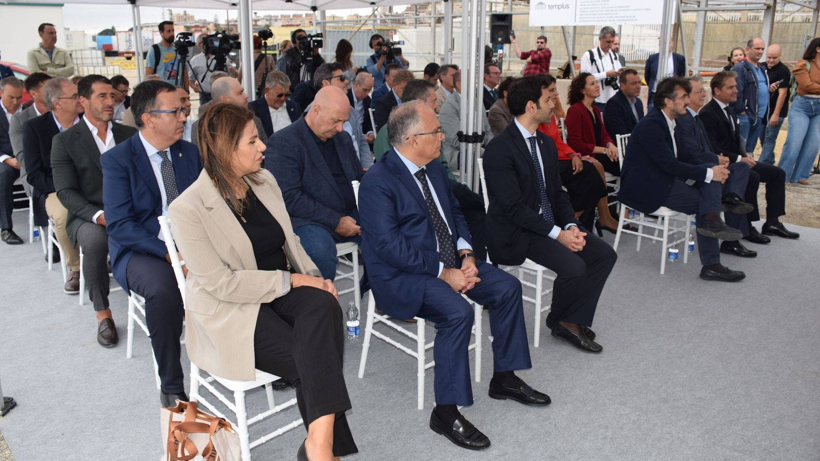 Imágenes del acto sobre el primer data center de Ceuta