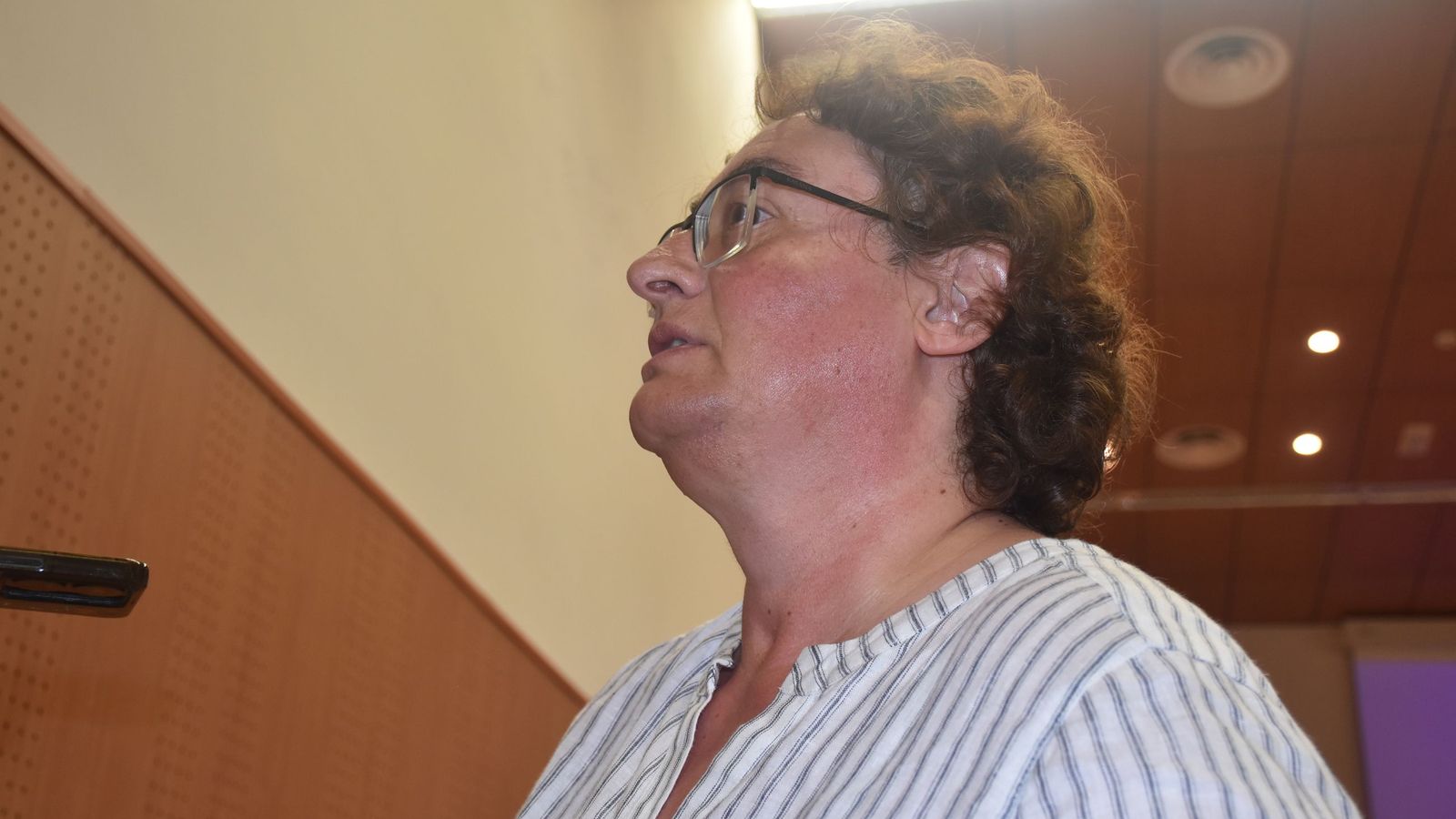 Rodríguez, durante un momento de las jornadas