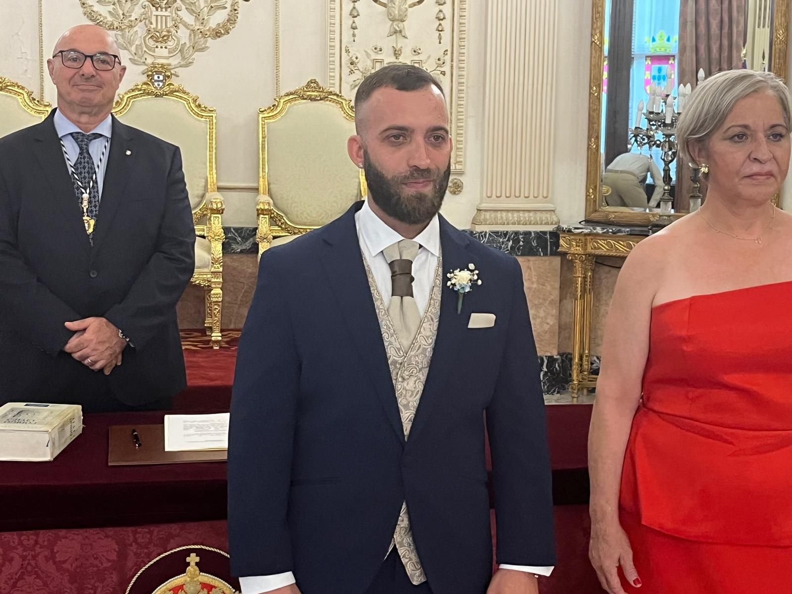 Jesús y Rosa sellan su amor en el Salón del Trono