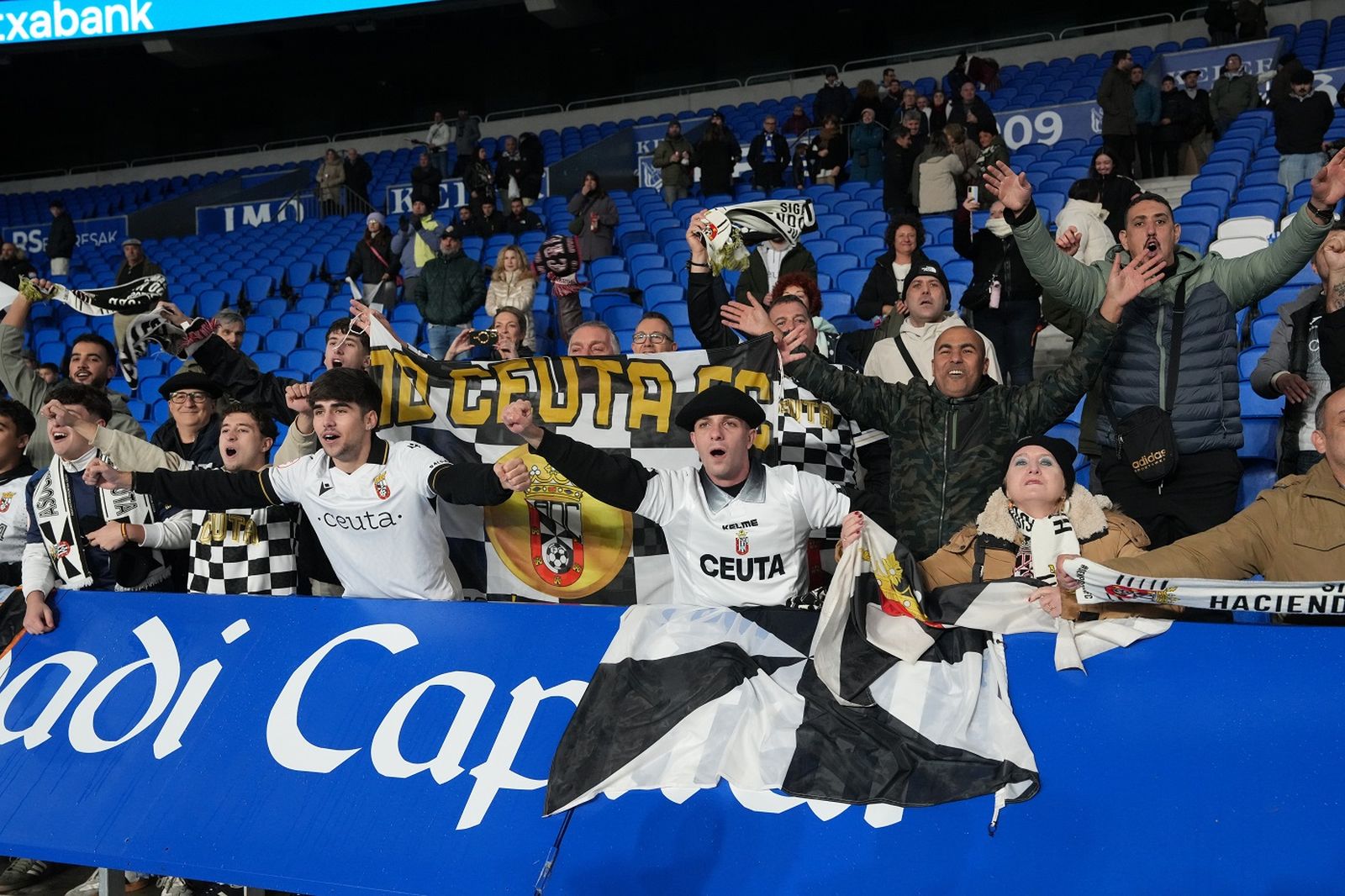 Afición de la AD Ceuta