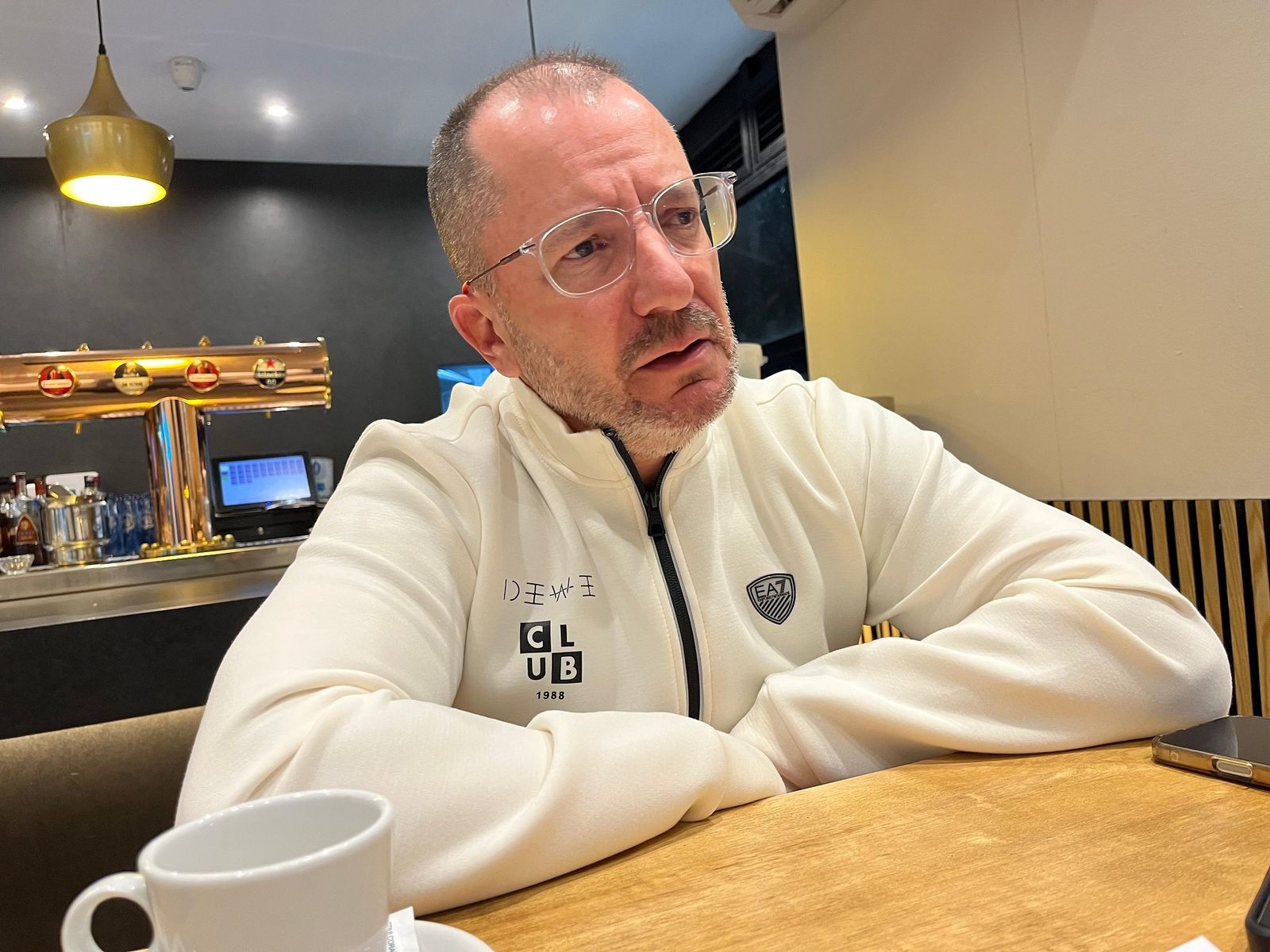 José Juan Romero, técnico de la AD Ceuta FC.