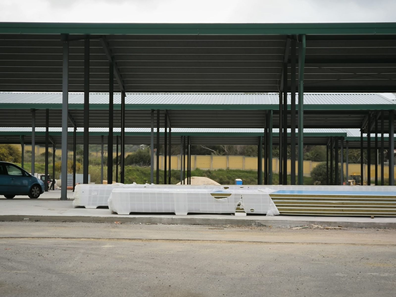 Así avanzan las obras en la explanada de Loma Margarita