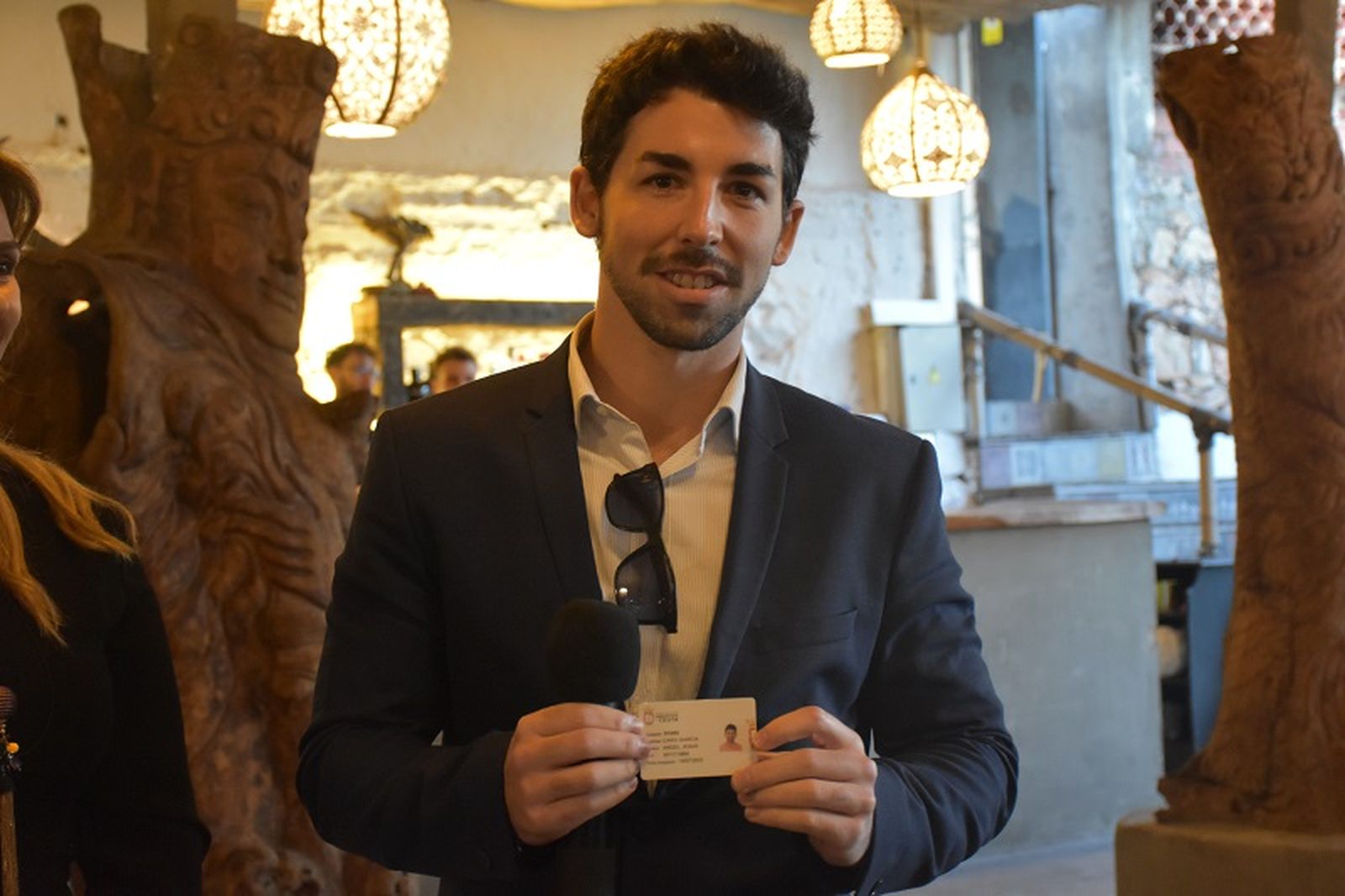 Ángel Jesús Caro García, recién colegiado / FOTO G.S. Ángel Jesús Caro García, recién colegiado / FOTO G.S.