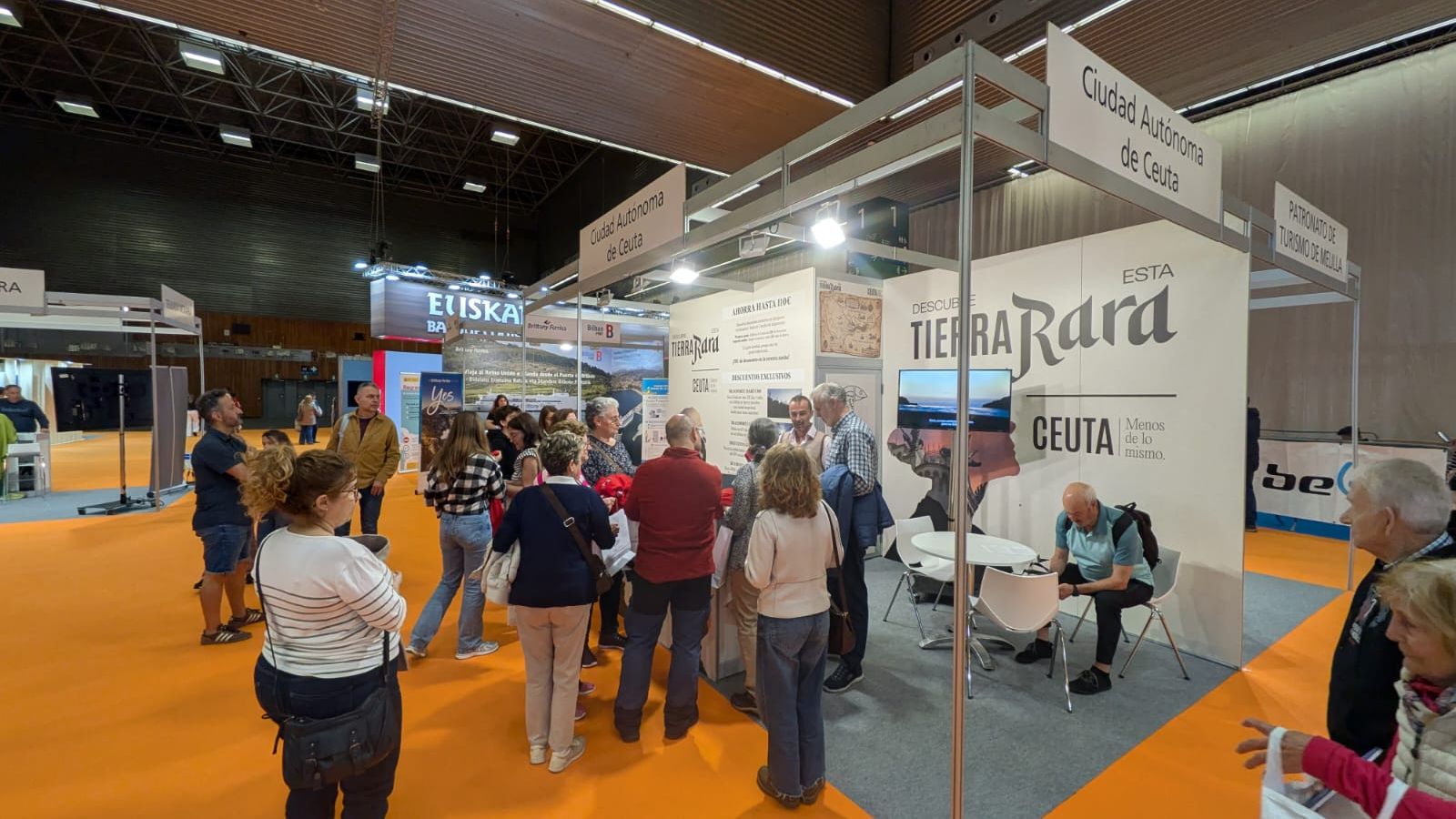 El stand de Ceuta 'Tierra rara'