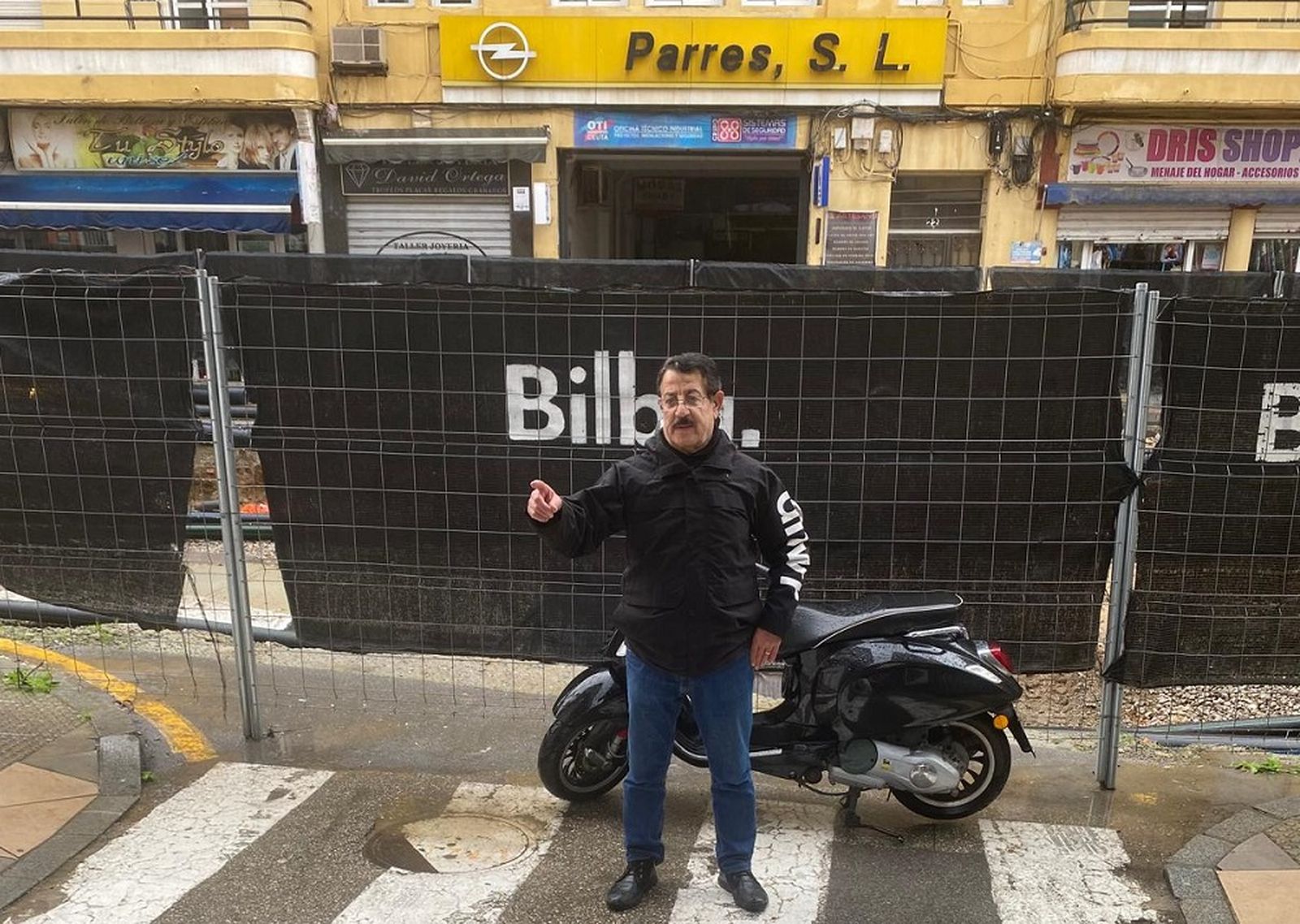 Hamido MOhamed 'Frugui', presidente de la AAVV Hadú