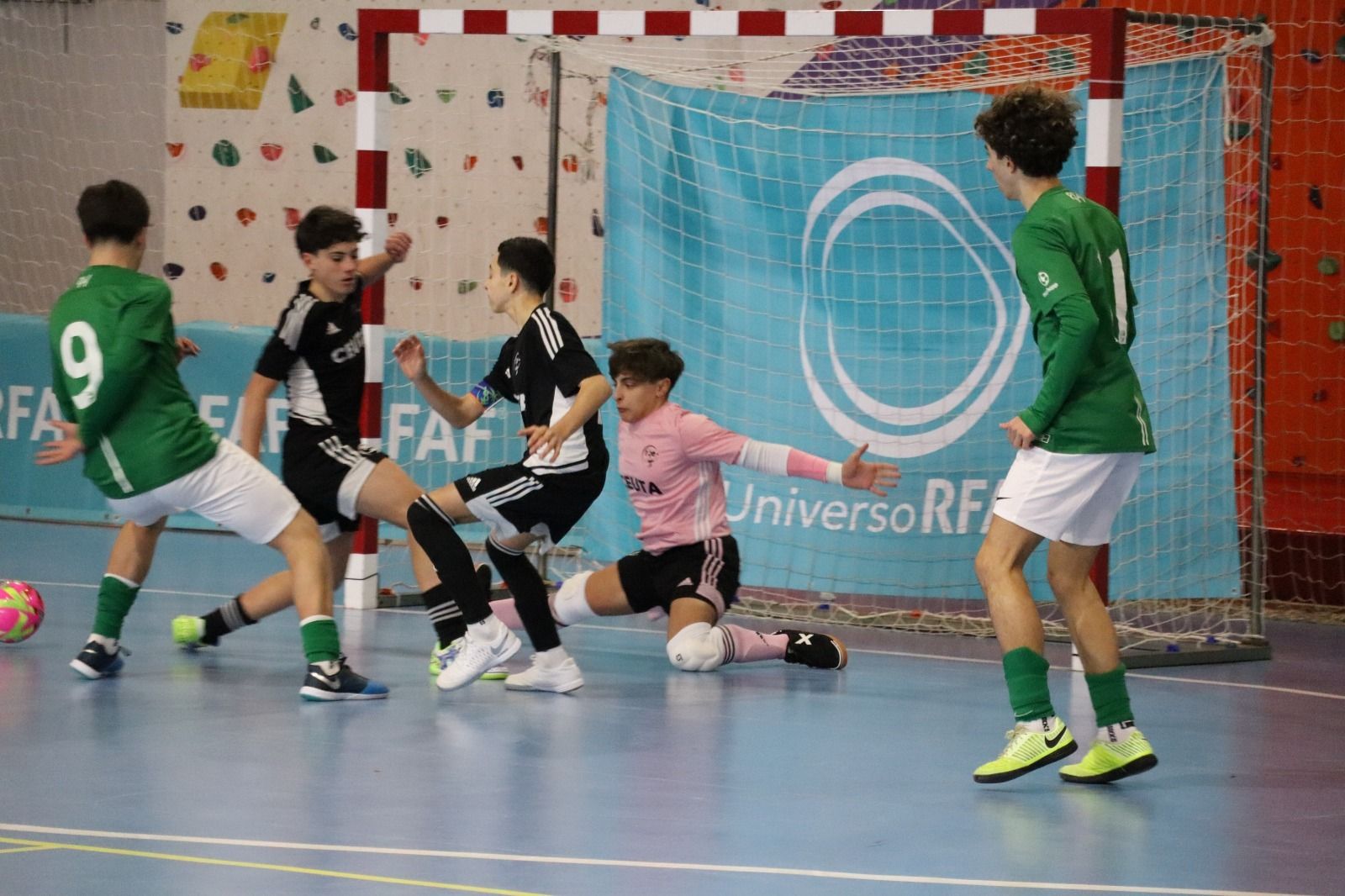 Andalucía supera a Ceuta en la segunda jornada de la previa del 'Nacional'