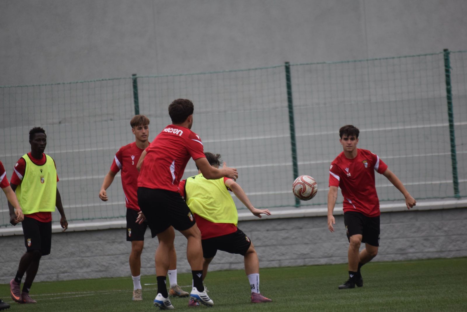 Entrenamiento del filial de la AD Ceuta