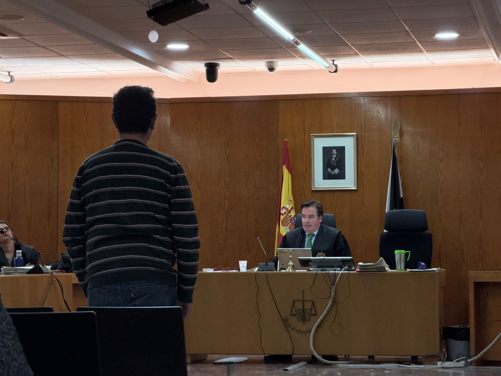 Alonso, acusado de la muerte de Mari Ángeles, en su última declaración en la última sesión del juicio repetido