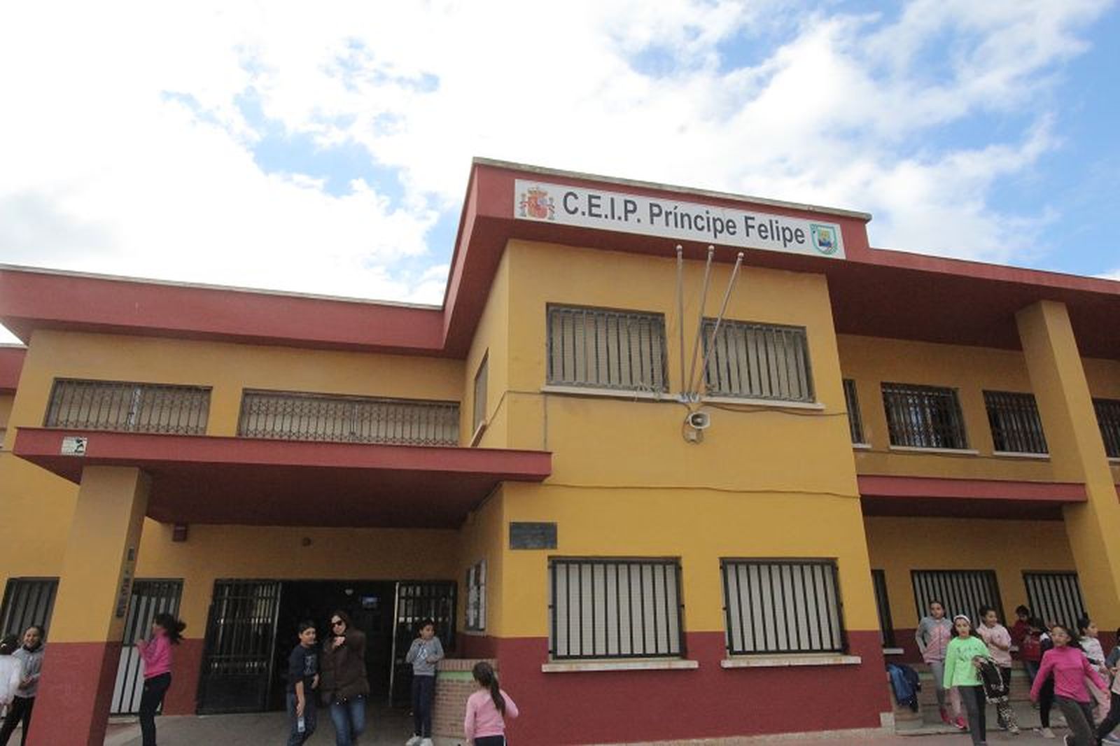 Fachada del colegio CEIP Príncipe Felipe
