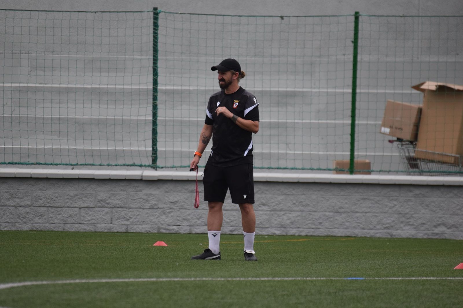 Entrenamiento del filial de la AD Ceuta