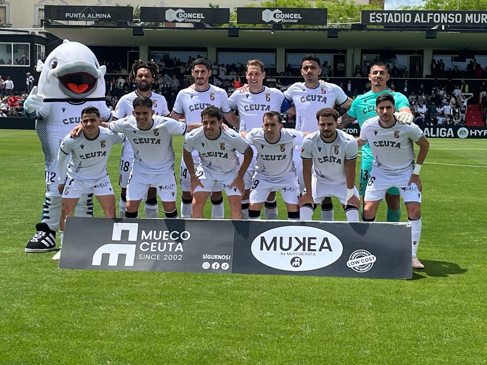 Así se vivió el partido entre la AD Ceuta y el CD Castellón en imágenes