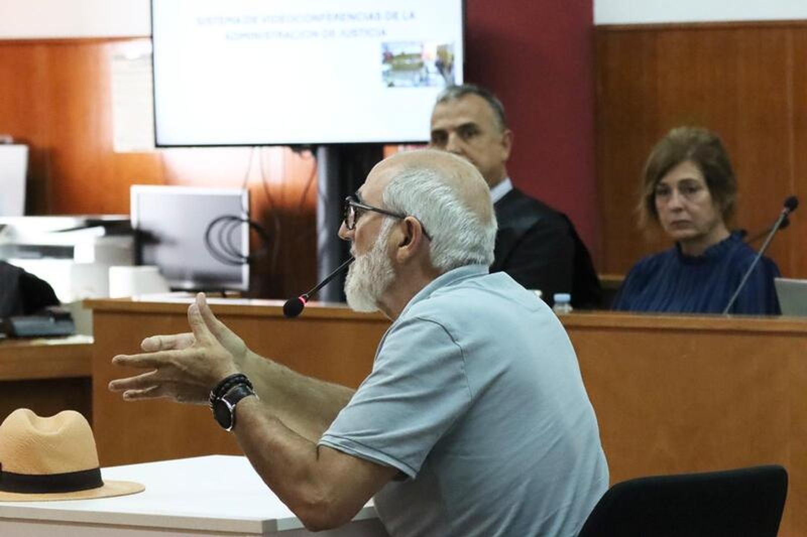 El jefe de gabinete de Delegación del Gobierno en 2021 durante el juicio. / FOTO REDUAN