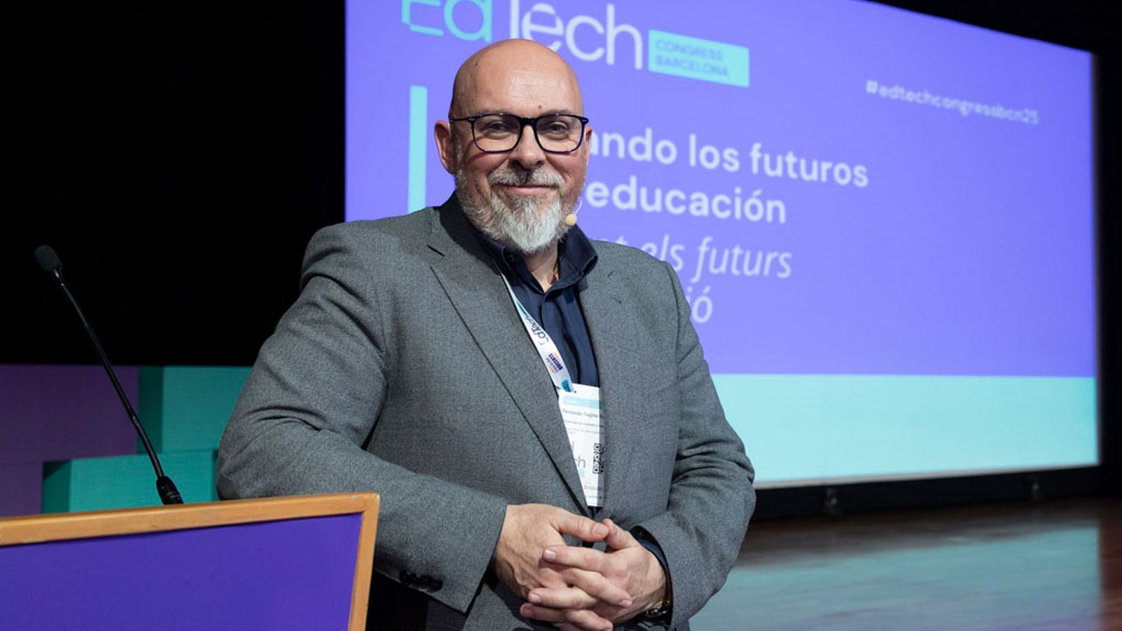 Fernando Trujillo en el EdTech Congress de Barcelona Fernando Trujillo en el EdTech Congress de Barcelona