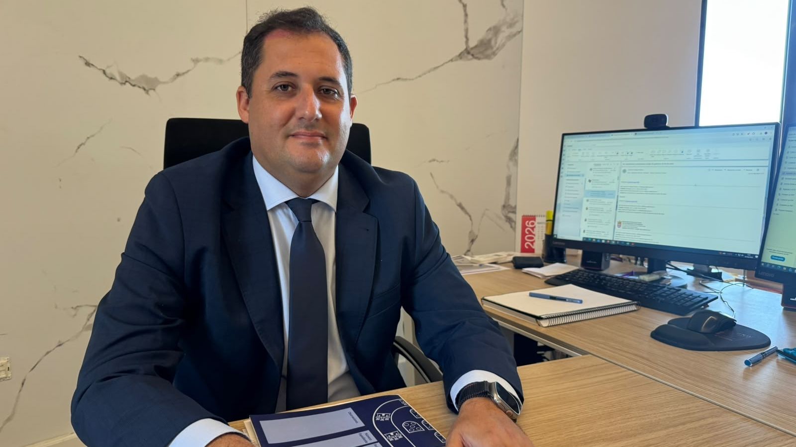 Alejandro ramírez, consejero de Medio Ambiente, Servicios Urbanos y Vivienda