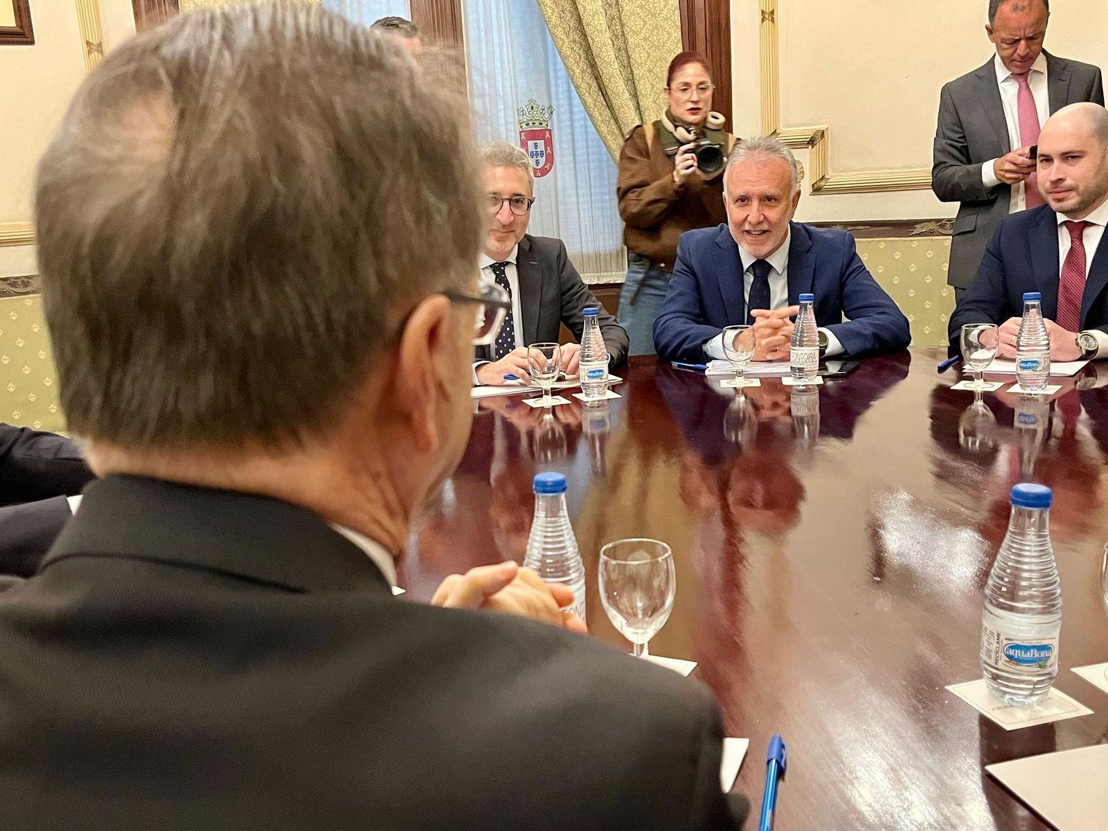 Visita del ministro de Política Territorial y Memoria Democrática, Ángel Víctor Torres.