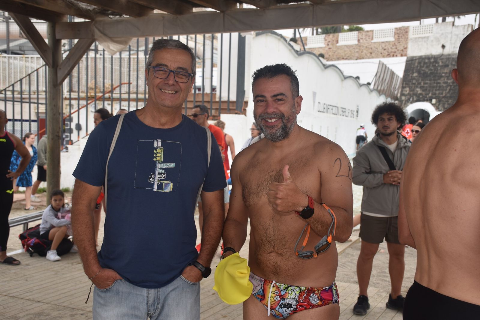 Travesía de relevos a nado