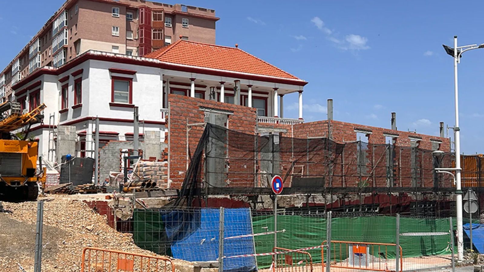 Imagen de archivo de las obras del Centro de Crisis 24 horas