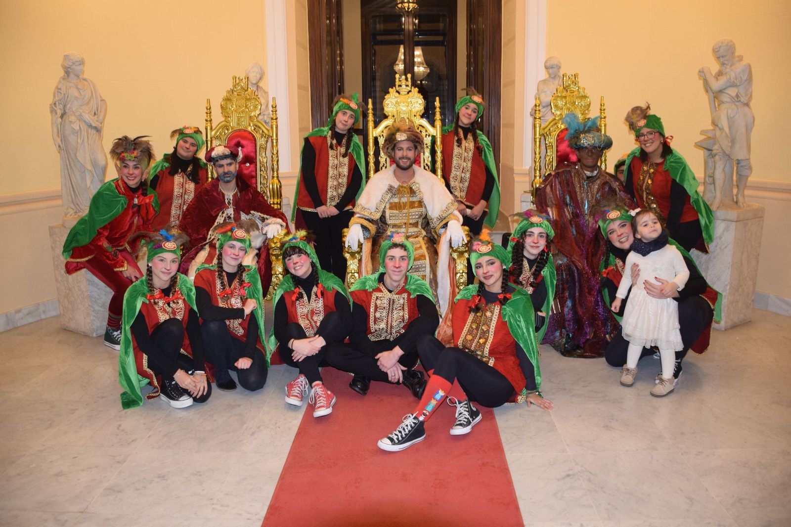 Los emisarios reales llegan a Ceuta para recoger los deseos antes de Reyes