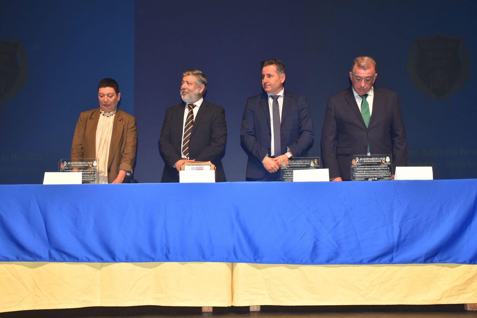 La seguridad privada celebra en el Revellín el día de la profesión