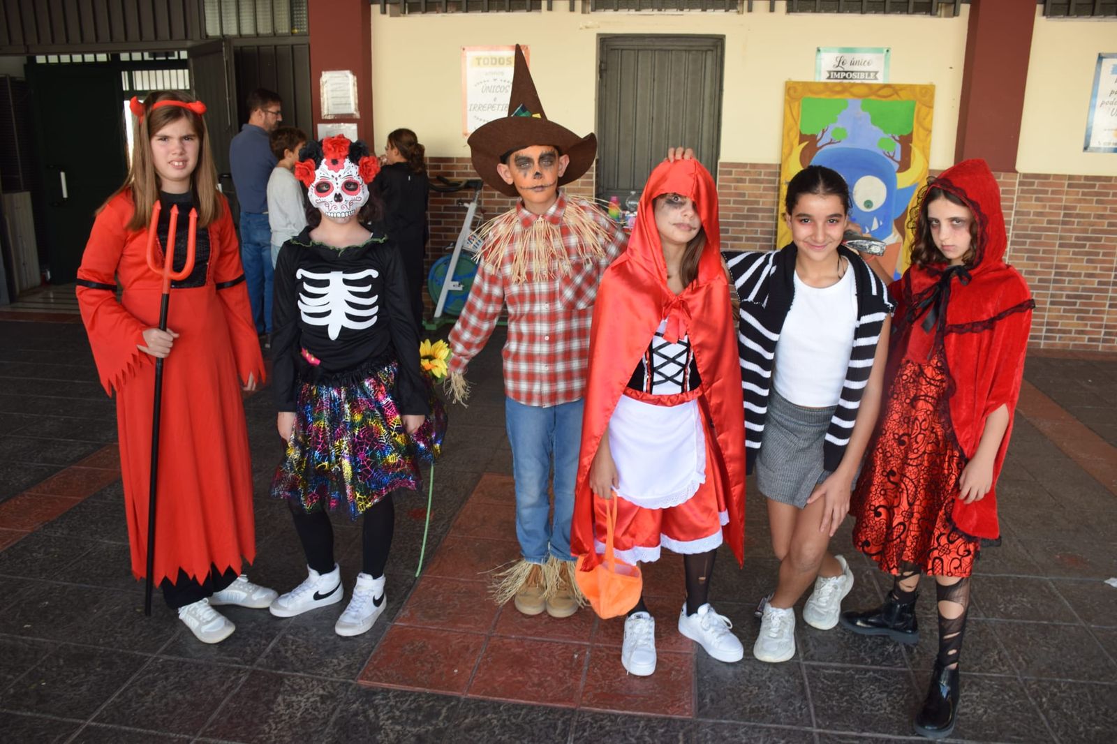 FOTOGALERÍA | Un espectacular pasaje del terror en el CEIP Mare Nostrum de Ceuta