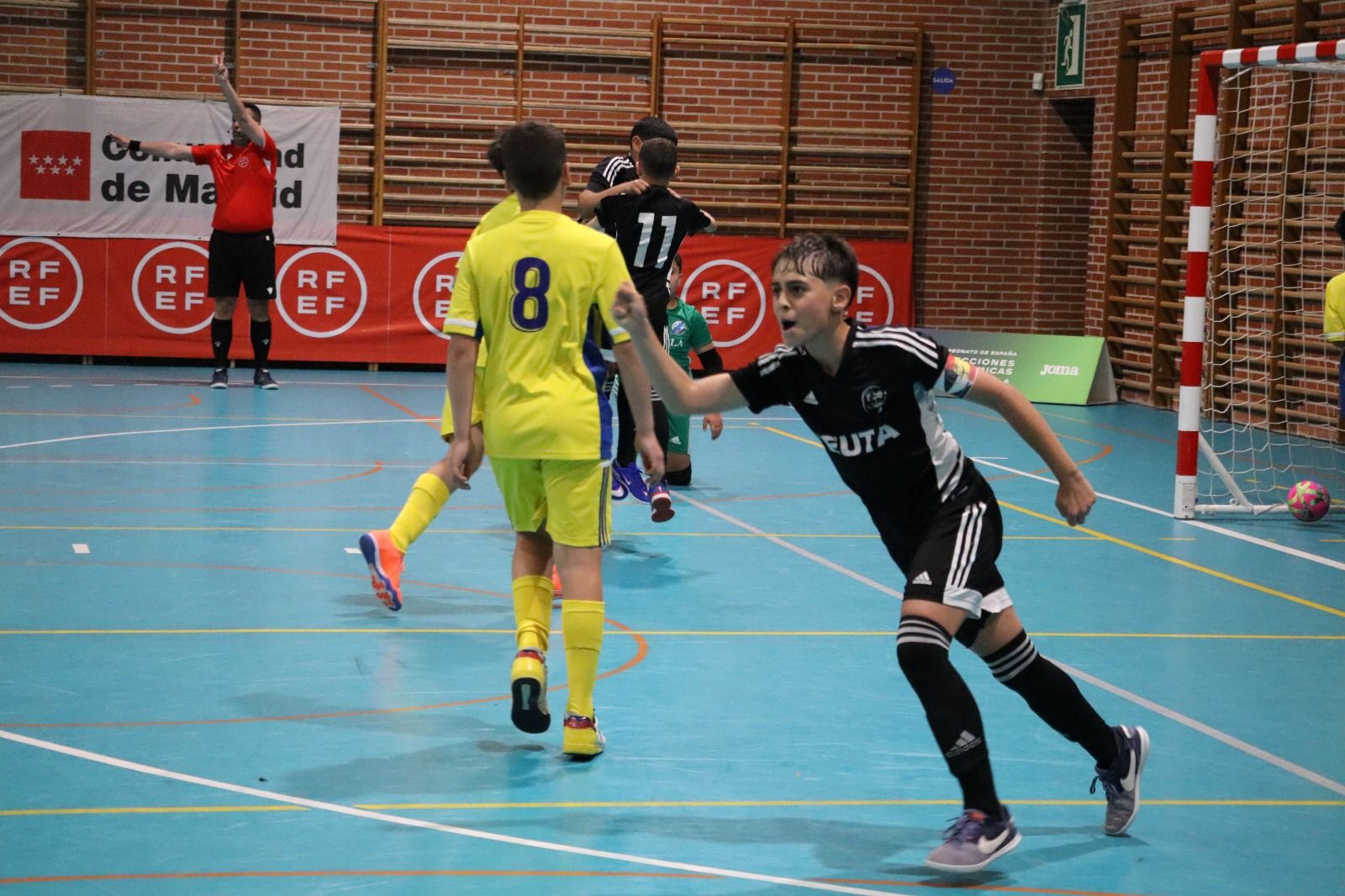 Jornada histórica para Ceuta en el Campeonato de España sub-12 de Fútbol Sala