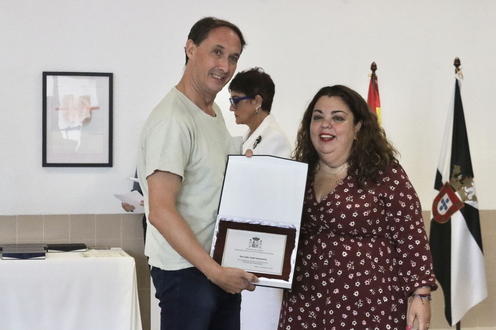 El Centro Penitenciario de Ceuta entrega medallas y condecoraciones en honor a la Virgen de la Merced