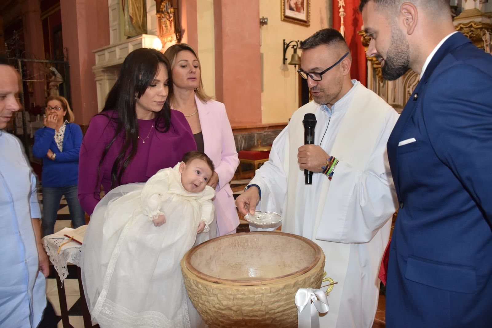 El bautizo de los hermanos Antonio y Jimena