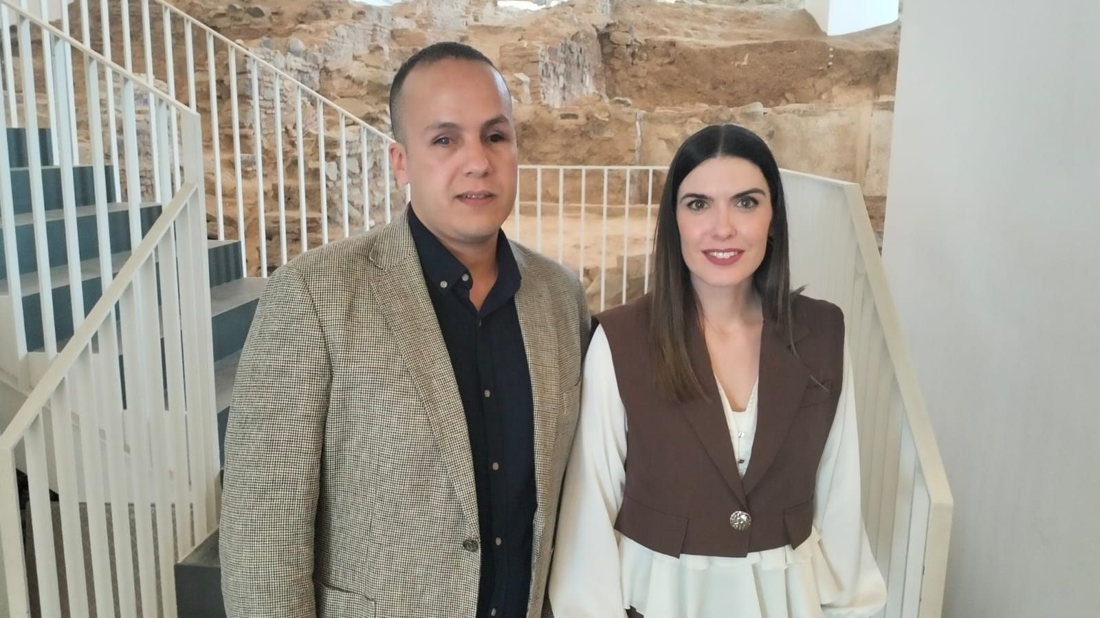 Azmán Abdelahe y Paloma Vázquez