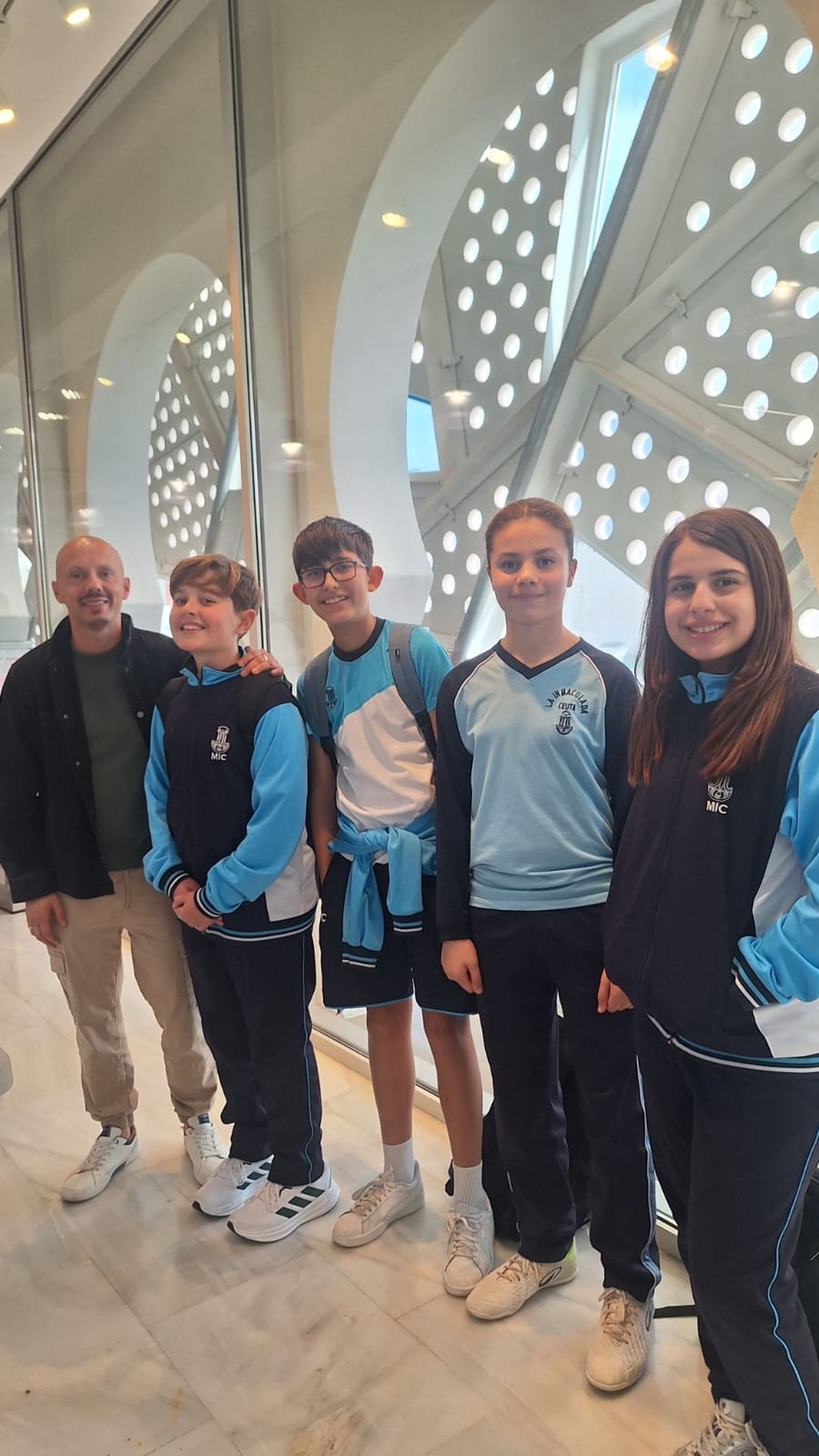 Alumnos de La Inmaculada y San Agustín representarán a Ceuta en las Olimpiadas Entreredes