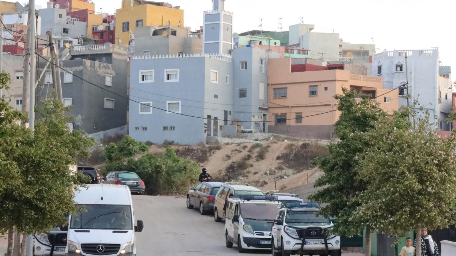 El despliegue de la Guardia Civil también se desarrolló en El Príncipe
