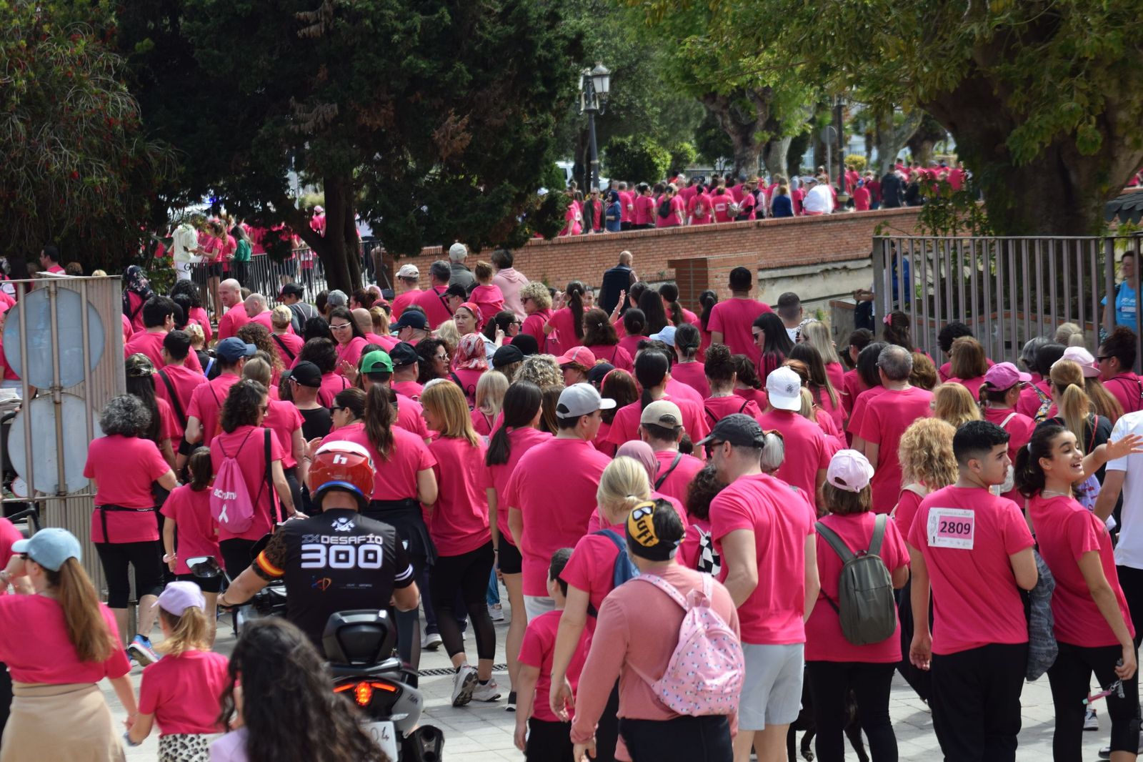 Ceuta se viste de rosa para abrazarse a la vida