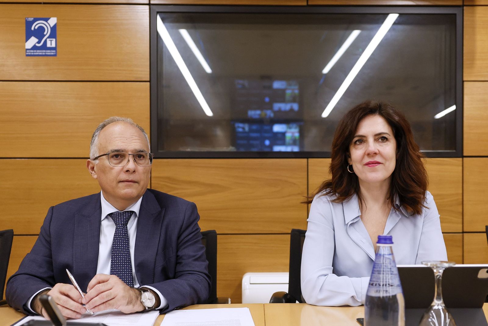 El consejero de Gobernación y Presidencia, Alberto Gaitán, durante la Conferencia Sectorial de Infancia