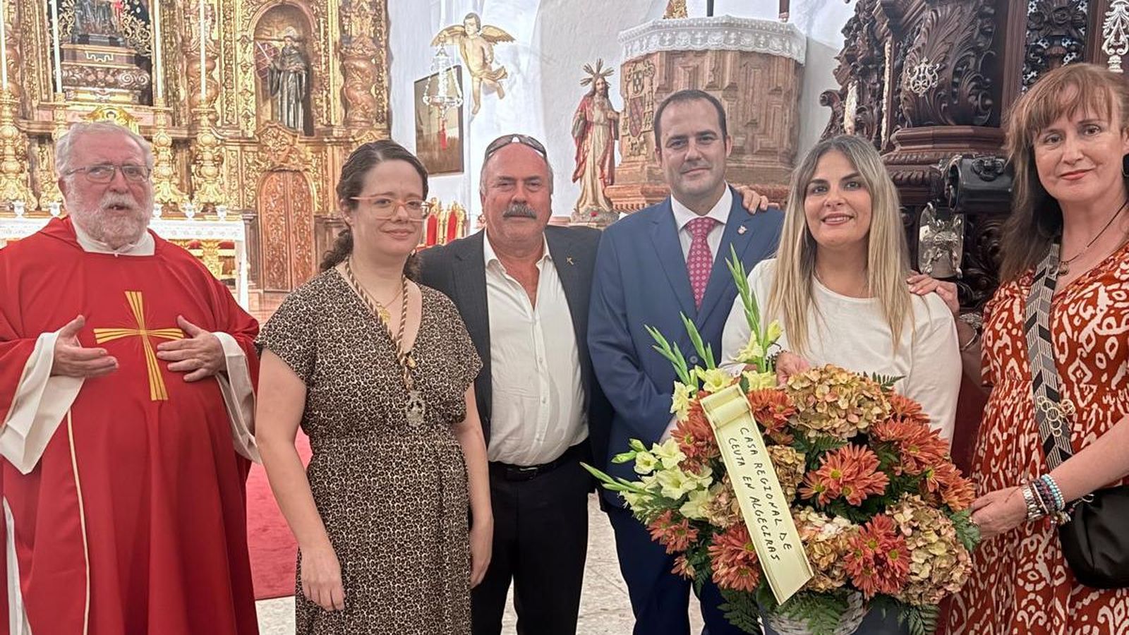 Miembros de la Casa Regional de Ceuta en Algeciras