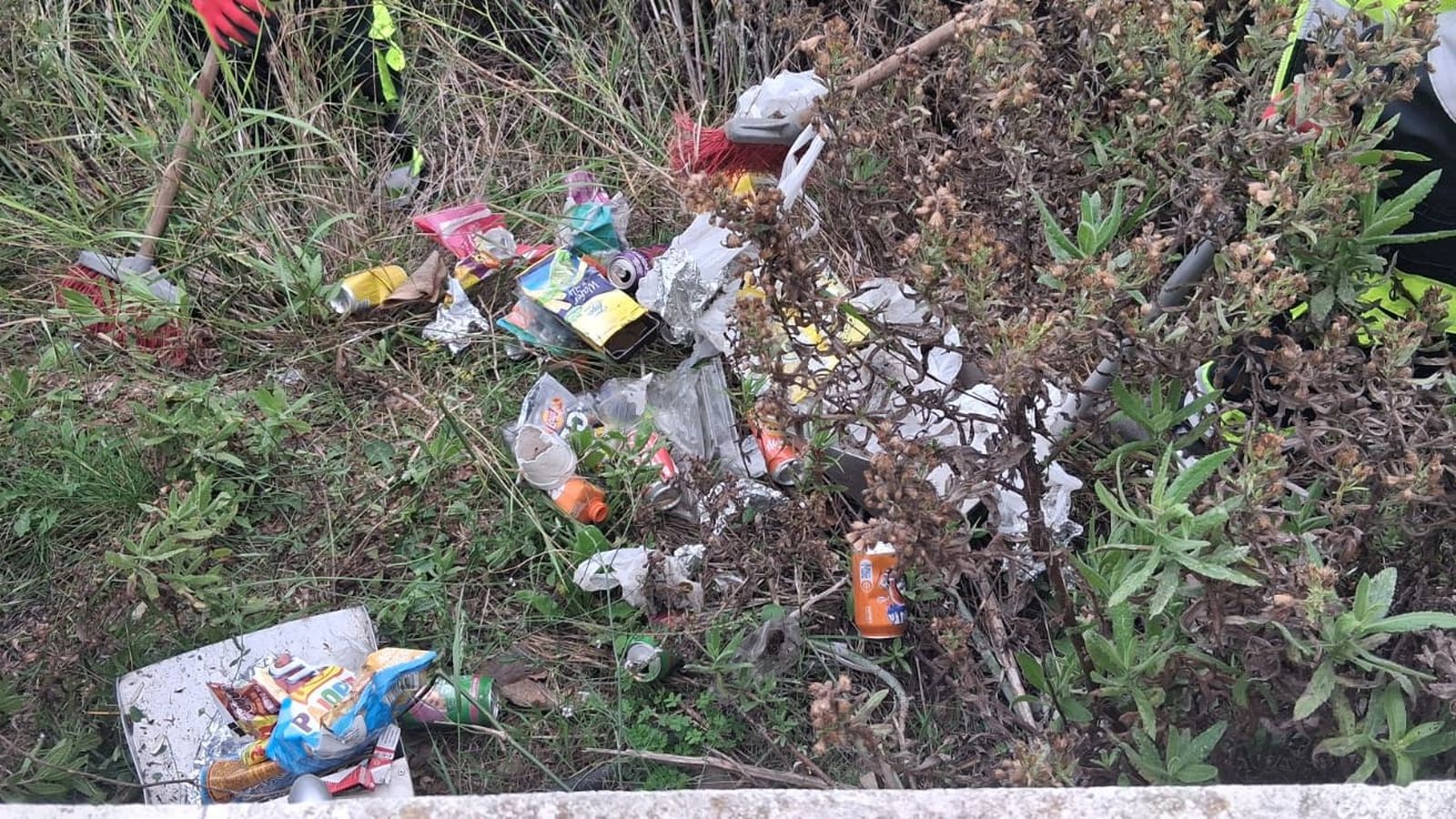 Imagen de los montes de Ceuta que llevan a suspender La Mochila de manera tradicional