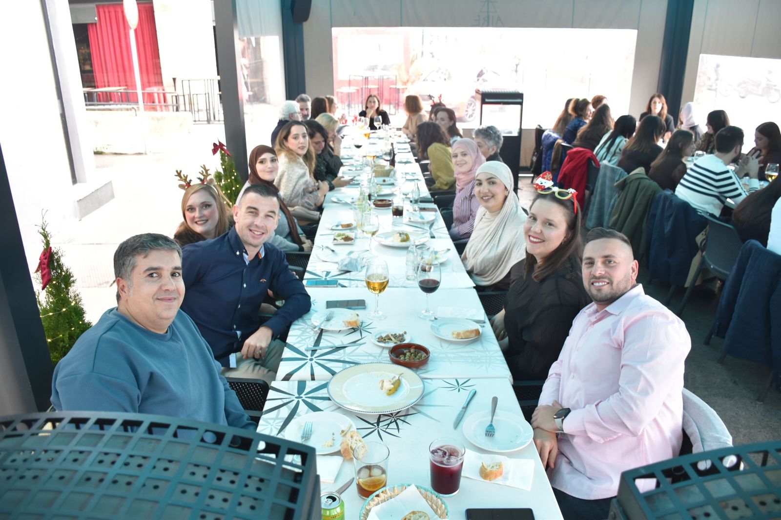 Los restaurantes de Ceuta se llenan de ambiente festivo con las comidas y cenas de empresa