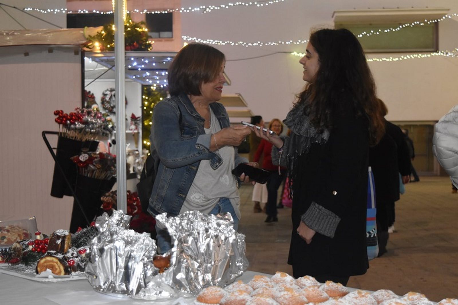 Toñi García, ganadora del I Concurso de Dulces Navideños, fue entrevistada por este diario / FOTO NICOL´S