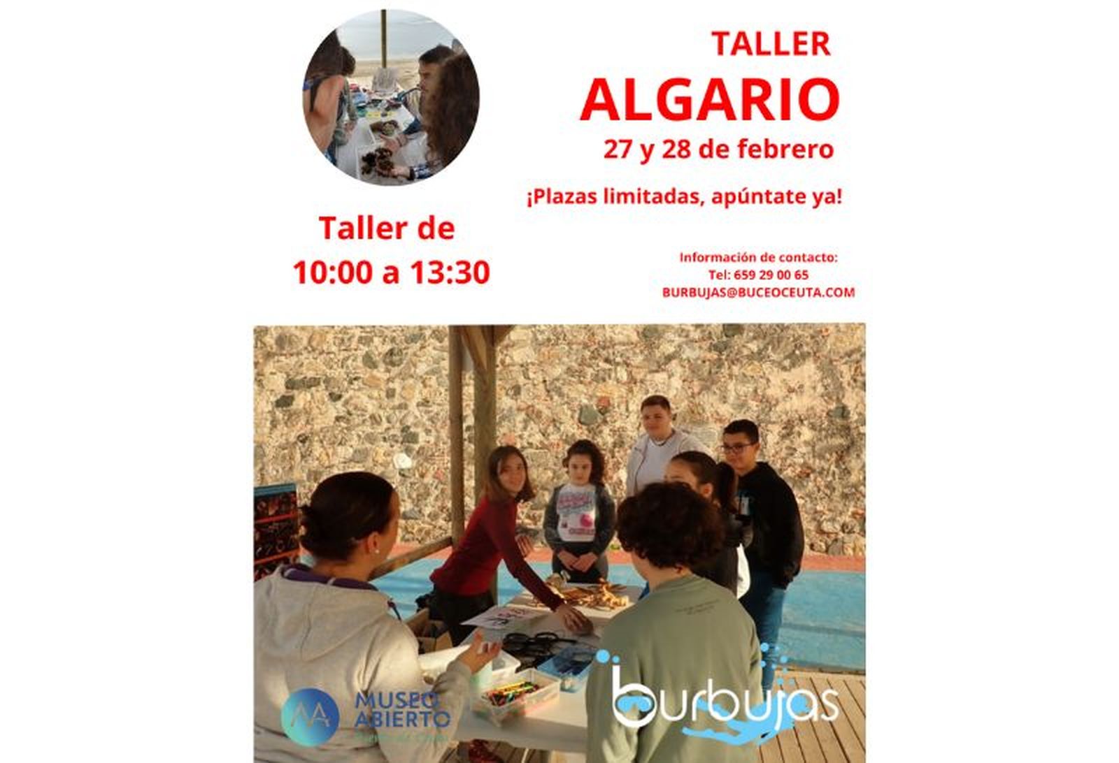 Cartel de la actividad. / FOTO CEDIDA