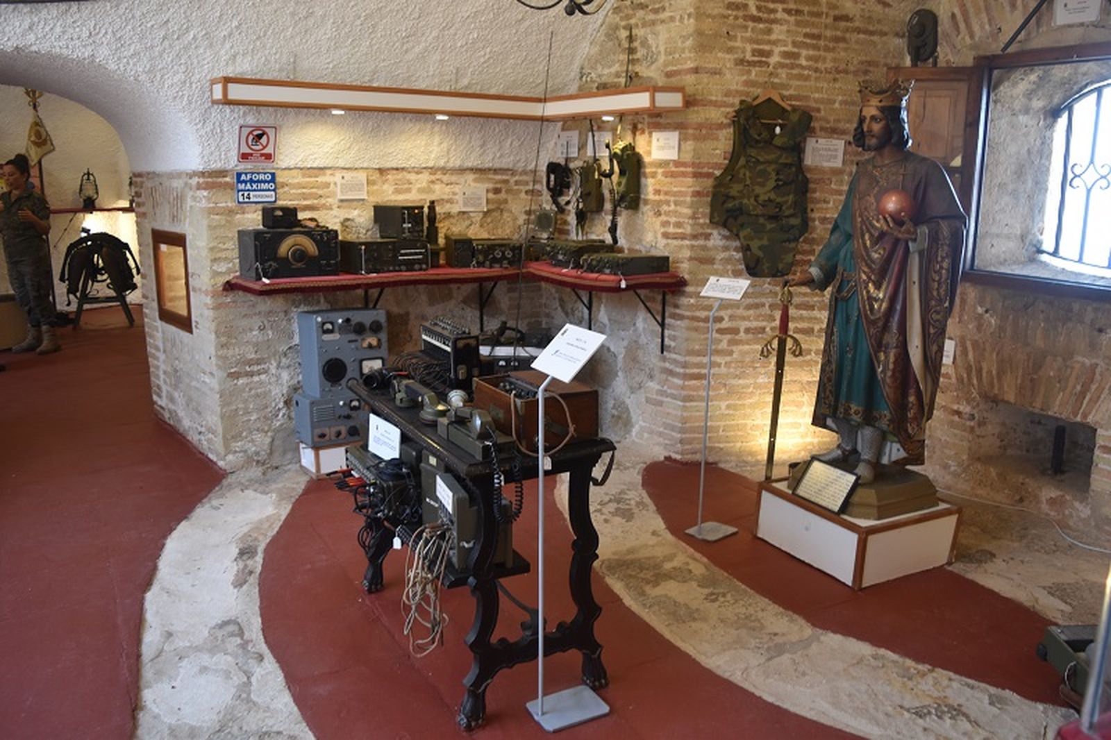 La sala de ingenieros acoge una colección "única en España" / FOTO NICOL´S