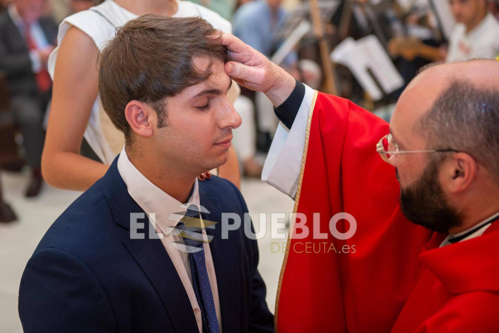 Confirmaciones en la iglesia de San Francisco este viernes