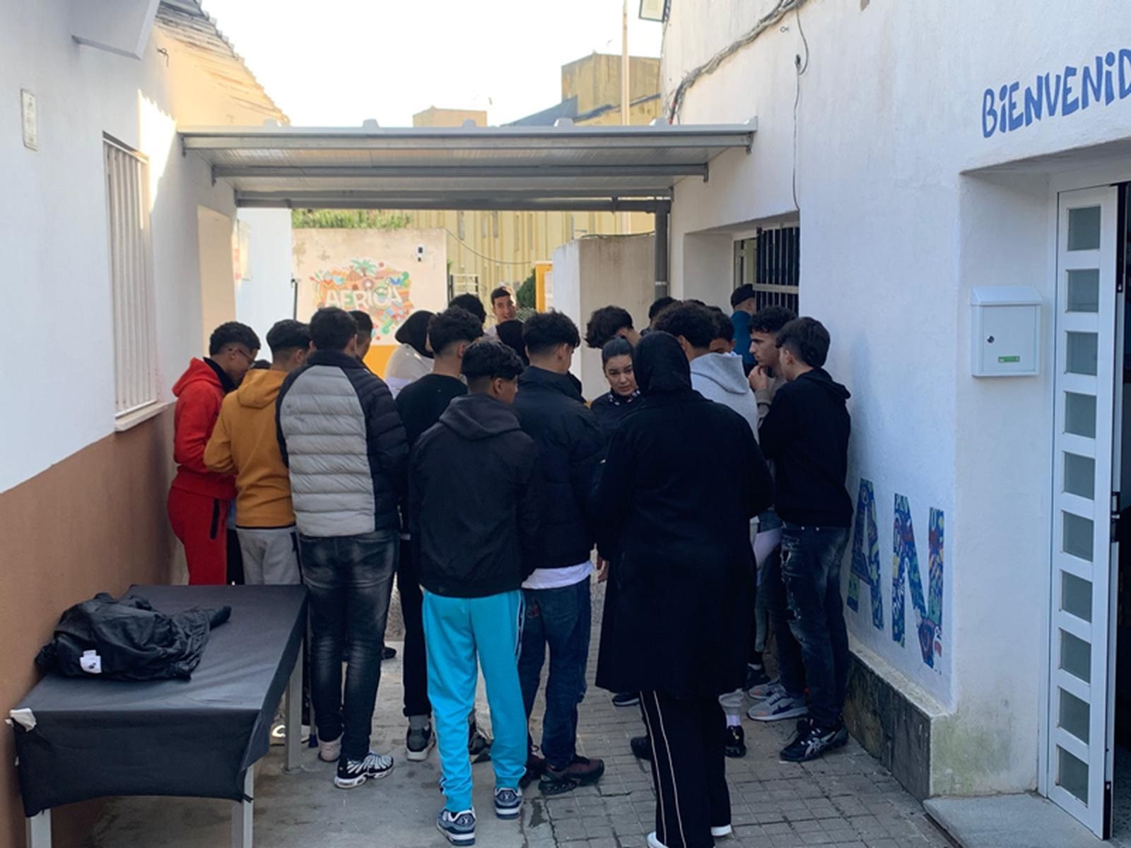 Jóvenes participantes en los programas de alfabetización de San Antonio/FOTO J.I.M.