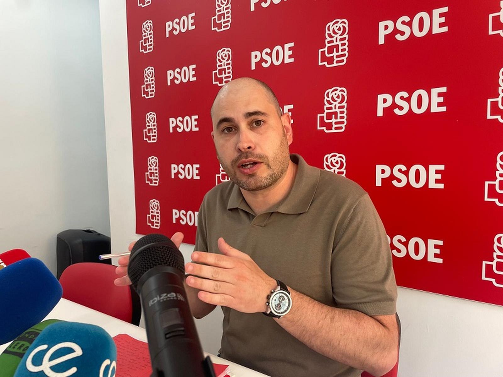 El secretario general del PSOE, Miguel Ángel Pérez Triano/FOTO EL PUEBLO