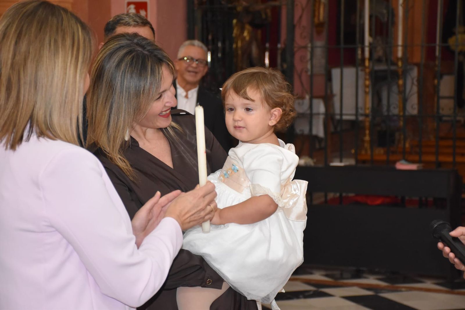 El bautizo de los hermanos Antonio y Jimena