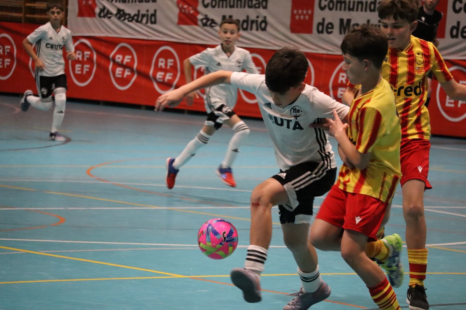 Las selecciones Sub-12 de Ceuta en el Nacional